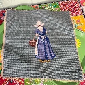 Dutch Girl Needlepoint